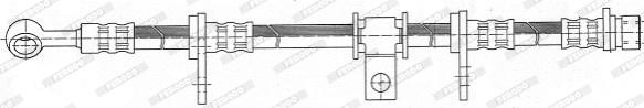 Ferodo FHY2411 - Flessibile del freno www.autoricambit.com