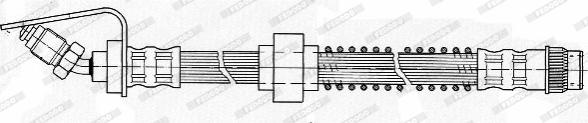 Ferodo FHY2243 - Flessibile del freno www.autoricambit.com