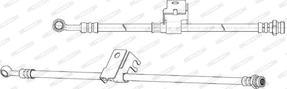 Ferodo FHY2792 - Flessibile del freno www.autoricambit.com