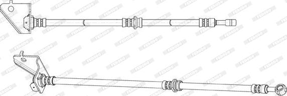 Ferodo FHY2783 - Flessibile del freno www.autoricambit.com