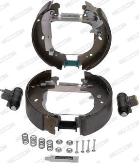 Ferodo FMK556 - Kit freno, freni a tamburo www.autoricambit.com