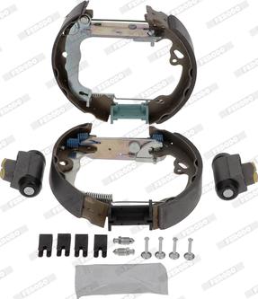 Ferodo FMK575 - Kit freno, freni a tamburo www.autoricambit.com