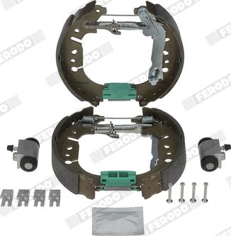 Ferodo FMK627 - Kit freno, freni a tamburo www.autoricambit.com