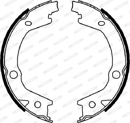 Ferodo FSB4021 - Kit ganasce, Freno stazionamento www.autoricambit.com