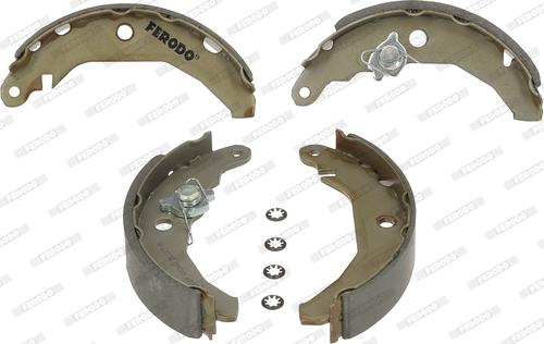 Ferodo FSB187 - Kit freno, freni a tamburo www.autoricambit.com