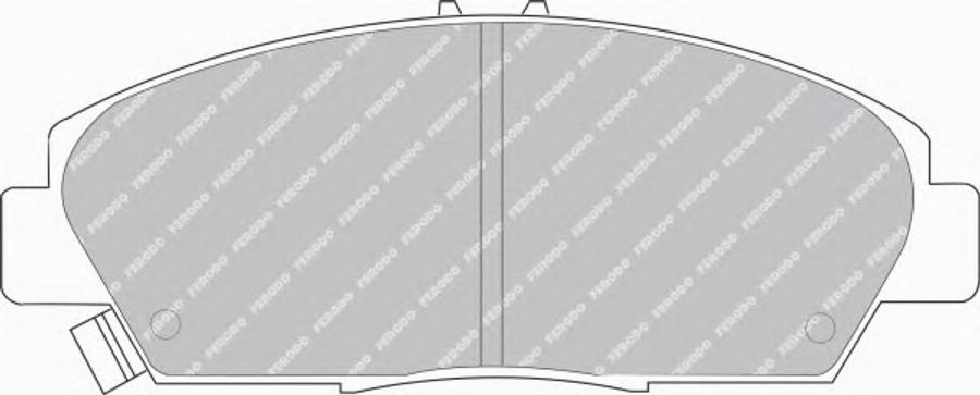 Ferodo FSL904 - Kit pastiglie freno, Freno a disco www.autoricambit.com