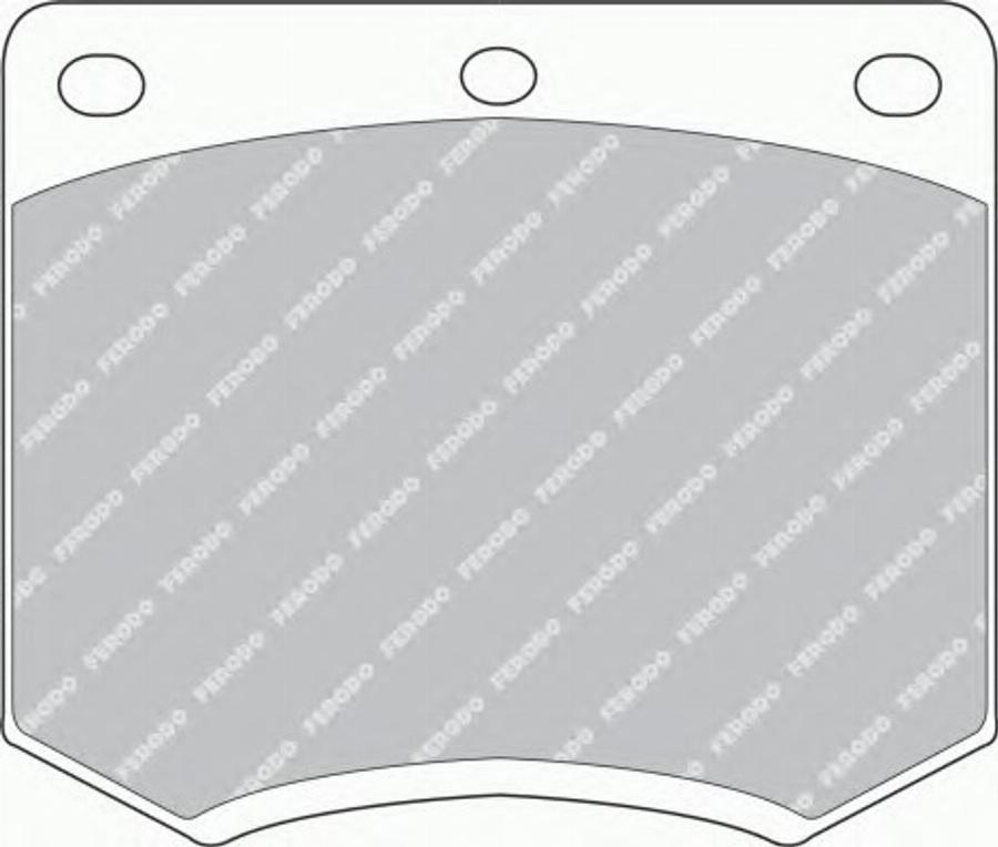 Ferodo FSL167 - Kit pastiglie freno, Freno a disco www.autoricambit.com