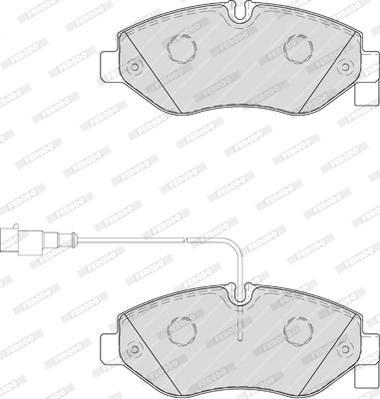 Ferodo FVR4053 - Kit pastiglie freno, Freno a disco www.autoricambit.com