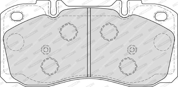 Ferodo FVR4038 - Kit pastiglie freno, Freno a disco www.autoricambit.com