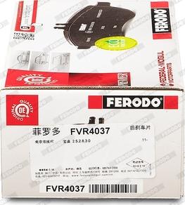 FERODO FVR4037 - Kit pastiglie freno, Freno a disco www.autoricambit.com