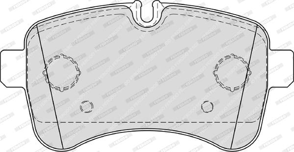 FERODO FVR4037 - Kit pastiglie freno, Freno a disco www.autoricambit.com