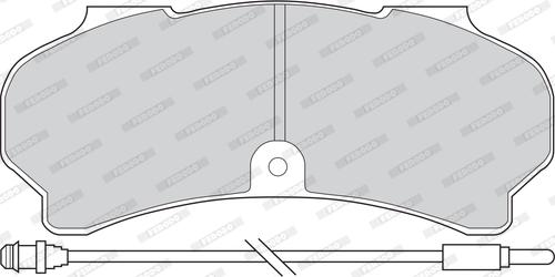 Ferodo FVR626 - Kit pastiglie freno, Freno a disco www.autoricambit.com