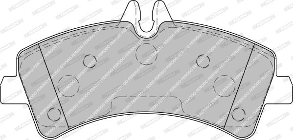 Ferodo FVR1779 - Kit pastiglie freno, Freno a disco www.autoricambit.com