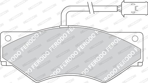 Ferodo FVR852 - Kit pastiglie freno, Freno a disco www.autoricambit.com