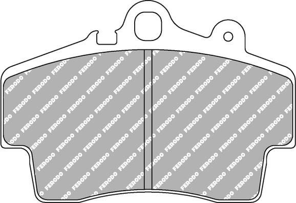 Ferodo Racing FCP1307H - Kit pastiglie freno, Freno a disco www.autoricambit.com