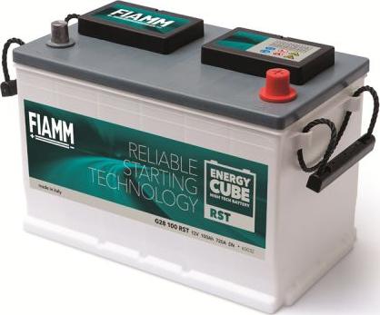 Fiamm G28 100 RST - Batteria avviamento www.autoricambit.com