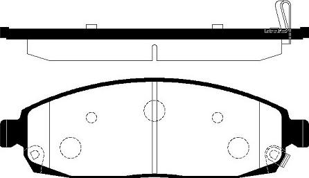 HELLA T1527 - Kit pastiglie freno, Freno a disco www.autoricambit.com