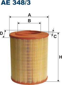 Filtron AE348/3 - Filtro aria www.autoricambit.com