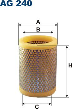 Filtron AG240 - Filtro aria www.autoricambit.com