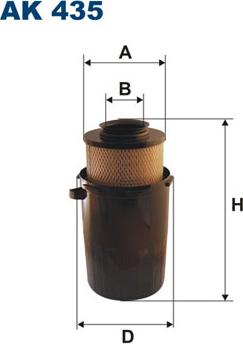 Filtron AK435 - Filtro aria www.autoricambit.com