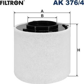 Filtron AK 376/4 - Filtro aria www.autoricambit.com