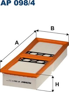Filtron AP 098/4 - Filtro aria www.autoricambit.com