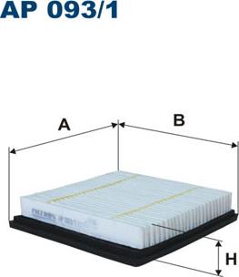 Filtron AP093/1 - Filtro aria www.autoricambit.com