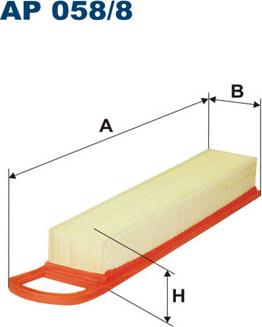 Filtron AP058/8 - Filtro aria www.autoricambit.com