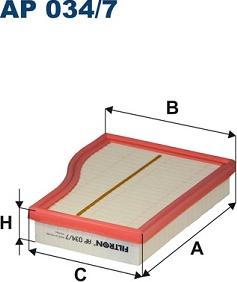 Filtron AP 034/7 - Filtro aria www.autoricambit.com