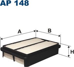 Filtron AP148 - Filtro aria www.autoricambit.com