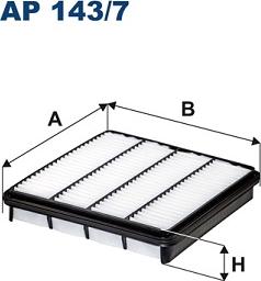 Filtron AP143/7 - Filtro aria www.autoricambit.com