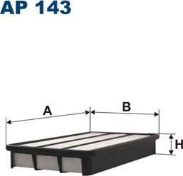 Filtron AP143 - Filtro aria www.autoricambit.com