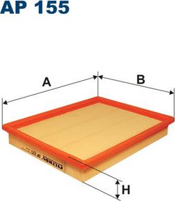 Filtron AP155 - Filtro aria www.autoricambit.com
