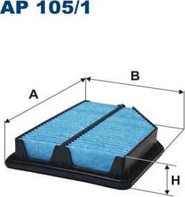 Filtron AP105/1 - Filtro aria www.autoricambit.com