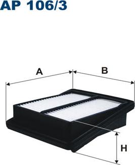 Filtron AP106/3 - Filtro aria www.autoricambit.com