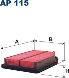 Filtron AP115 - Filtro aria www.autoricambit.com