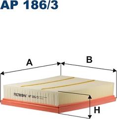 Filtron AP 186/3 - Filtro aria www.autoricambit.com