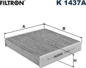 Filtron K 1437A - Filtro, Aria abitacolo www.autoricambit.com