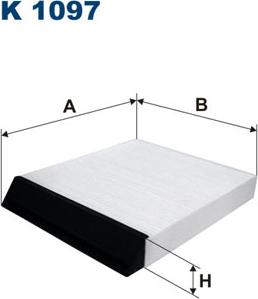 Filtron K1097 - Filtro, Aria abitacolo www.autoricambit.com