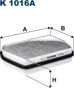 Filtron K1016A - Filtro, Aria abitacolo www.autoricambit.com