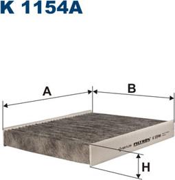 Filtron K1154A - Filtro, Aria abitacolo www.autoricambit.com