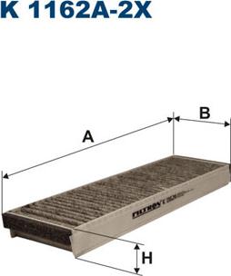 Filtron K1162A-2x - Filtro, Aria abitacolo www.autoricambit.com