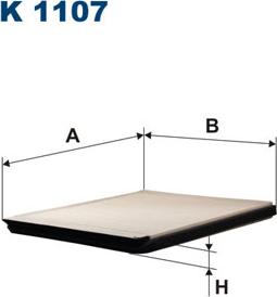 Filtron K1107 - Filtro, Aria abitacolo www.autoricambit.com