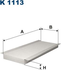 Filtron K1113 - Filtro, Aria abitacolo www.autoricambit.com