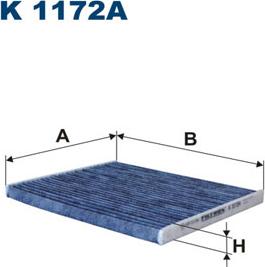 Filtron K1172A - Filtro, Aria abitacolo www.autoricambit.com