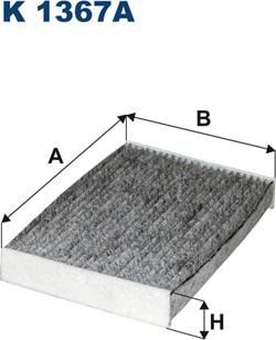 Filtron K1367A - Filtro, Aria abitacolo www.autoricambit.com