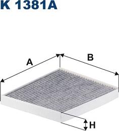 Filtron K 1381A - Filtro, Aria abitacolo www.autoricambit.com