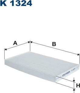 Filtron K1324 - Filtro, Aria abitacolo www.autoricambit.com