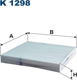 Filtron K1298 - Filtro, Aria abitacolo www.autoricambit.com