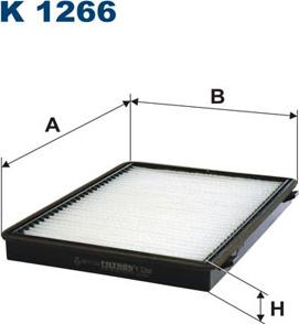 Filtron K1266 - Filtro, Aria abitacolo www.autoricambit.com